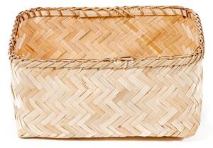 Košara za pohranu od bambusa Compactor Halong Basket, 30 x 15 cm