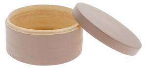 Smeđa kutija za pohranu od bambusa s poklopcem Compactor Bamboo Box
