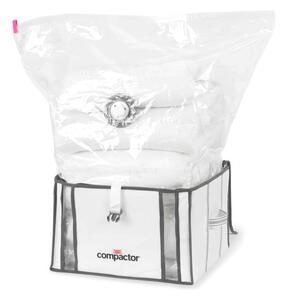 Set od 2 bijele vakuumske kutije za pohranu Compactor Life 3D Vacuum Bag, 40 x 25 cm