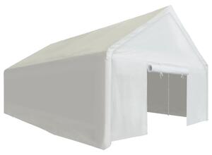 VidaXL Skladišni šator od PE-a 4 x 8 m bijeli