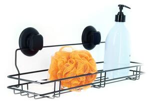 Crna samostojeća polica za kuhinju Compactor Bestlock Black Kitchen Shelf, 45,5 x 12 cm