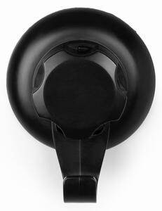 Set s 4 crne samoljepljive kukice Compactor Bestlock Black Small Hooks, ⌀ 5,4 cm