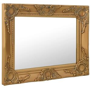 VidaXL Zidno ogledalo u baroknom stilu 50 x 40 cm zlatno