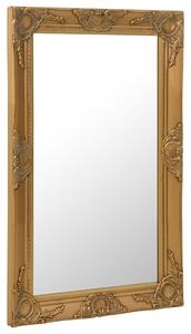 VidaXL Zidno ogledalo u baroknom stilu 50 x 80 cm zlatno