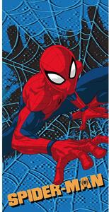 Crveni/plavi dječji ručnik od mikrovlakana 70x140 cm Spider-man – Jerry Fabrics