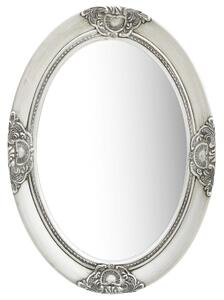 VidaXL Zidno ogledalo u baroknom stilu 50 x 70 cm srebrno