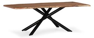 Blagovaonski stol od masivnog bagrema 100x220 cm Anuri – MOME