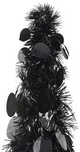 VidaXL Prigodno umjetno božićno drvce crno 150 cm PET