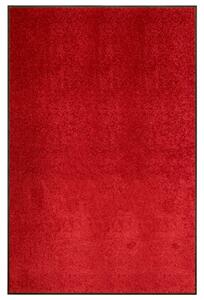 VidaXL Otirač perivi crveni 120 x 180 cm