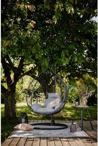 Tamno siva viseća fotelja od umjetnog ratana Bonami Selection Noel