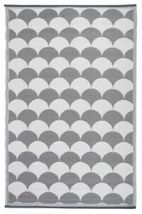 Esschert Design vanjski tepih 180 x 121 cm sivo-bijeli OC24