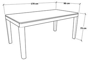 Vrtni stol 90x170 cm Navy – Ezeis