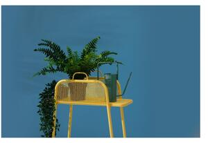 Žuta metalna polica za balkon Garden Pleasure MWH, visina 105,5 cm