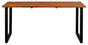 VidaXL Vrtni stol s U-nogama 160 x 80 x 75 cm masivno bagremovo drvo