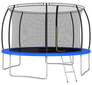 VidaXL Set trampolina okrugli 366 x 80 cm 150 kg