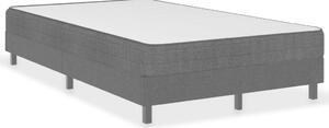 VidaXL Box spring okvir za krevet od tkanine sivi 120 x 200 cm