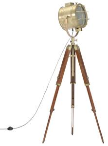 VidaXL Podna svjetiljka s tronošcem od masivnog drva manga 165 cm