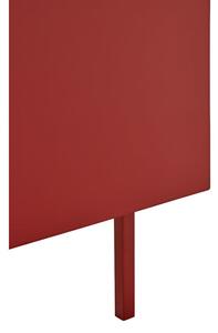 Tamnocrvena komoda Teulat Arista, širina 110 cm