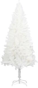 VidaXL Umjetno božićno drvce s realističnim iglicama bijelo 150 cm