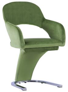 VidaXL 3056583 Dining Chairs 4 pcs Green Velvet (2x287776)