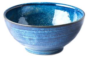 Plava keramička zdjela MIJ Indigo, ø 18 cm
