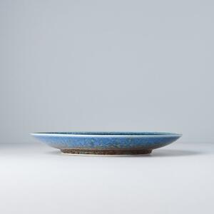 Bež-plavi keramički tanjur MIJ Earth & Sky, ø 25 cm