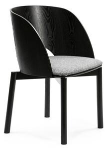 Crna stolica sa sivim sjedalom Teulat Dam