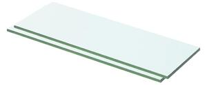 VidaXL Ploče za police 2 kom staklene prozirne 50 x 12 cm
