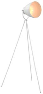 VidaXL Podna svjetiljka s tronošcem metalna bijela E27