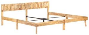 VidaXL Okvir za krevet od masivnog drva manga 200 x 200 cm