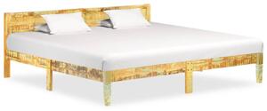 VidaXL Okvir za krevet od masivnog obnovljenog drva 200 x 200 cm