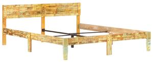 VidaXL Okvir za krevet od masivnog obnovljenog drva 140 x 200 cm