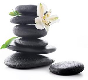 Slika Zen kamenje s ljiljanom