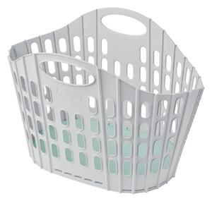 Sivozelena sklopiva košara za rublje Addis Flat Folding Laundry Basket