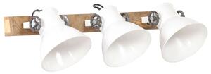 VidaXL Industrijska zidna svjetiljka bijela 65 x 25 cm E27
