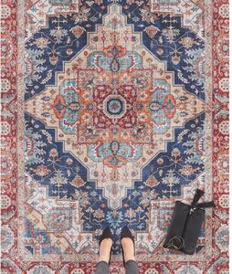 Tamnoplavo-crveni tepih Nouristan Sylla, 120 x 160 cm