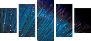5-dijelna slika vlaknasta optika