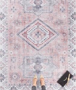 Svijetloružičasti tepih Nouristan Gratia, 200 x 290 cm