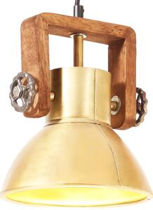 VidaXL Industrijska viseća svjetiljka 25 W mjedena okrugla 19 cm E27