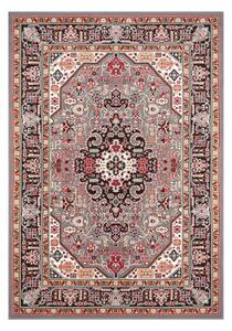 Sivo-smeđi tepih Nouristan Skazar Isfahan, 80 x 150 cm