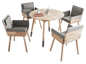 Okrugli blagovaonski stol DEEP Furniture Jack, ⌀ 80 cm