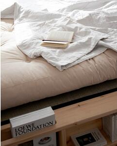 Bračni krevet od borovine s podnicom 140x200 cm Ziggy – Karup Design