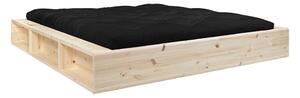 Bračni krevet od borovine s podnicom 180x200 cm Ziggy – Karup Design