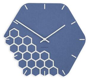 Zidni sat Luxhora Fragmenta Dark Blue 11 boja kazaljki