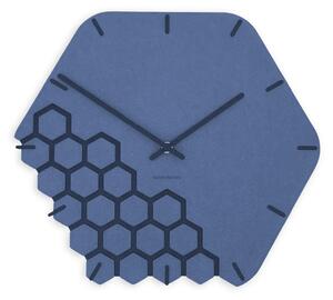 Zidni sat Luxhora Fragmenta Dark Blue 11 boja kazaljki