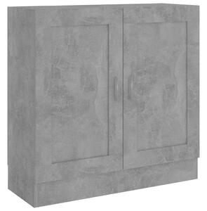 VidaXL Ormarić za knjige siva boja betona 82,5 x 30,5 x 80 cm iverica