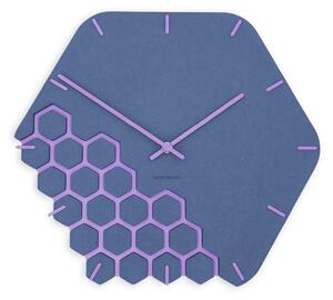 Zidni sat Luxhora Fragmenta Dark Blue 11 boja kazaljki