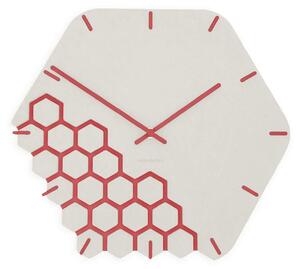 Zidni sat Luxhora Fragmenta White 11 boja kazaljki