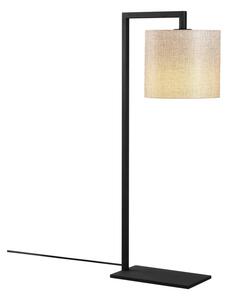 Crno-bež stolna svjetiljka Opviq lights Profil