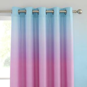 Ružičaste/ljubičaste dječje zavjese u setu 2 kom 168x183 cm Ombre Rainbow Clouds – Catherine Lansfield